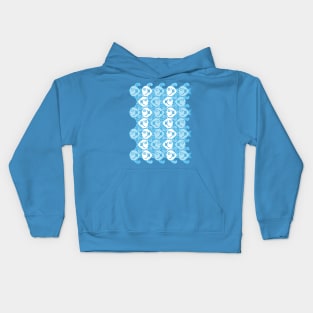 funny fish texture Kids Hoodie